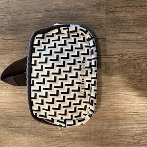 lululemon athletica Geometric Brown and White Belt Bag